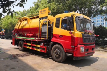 （15方）國(guó)六東風(fēng)天錦清洗吸污車